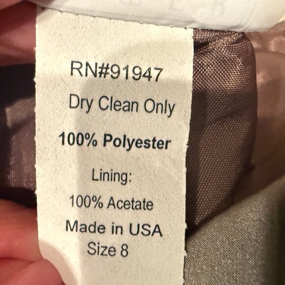 After 6 2 Piece Dress size 8 with Purse - Picture 11 of 15